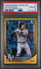 Graded 2025 Topps Bowman Chrome Mega Box Jacob Wilson #1 Yellow Refractor 75/75 Rookie RC Baseball Card PSA 10 Gem Mint