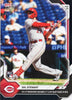 2026 Topps Now Sal Stewart #224 Black Foil /10 441 Foot Moonshot Secures 1st 4 Hit MLB Game in Win Cincinnati Reds Rookie RC Baseball Card