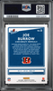 Graded 2020 Panini Donruss Optic Joe Burrow #JB The Rookies Rookie RC Football Card PSA 10 Gem Mint