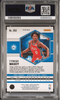 Graded 2020 Panini Mosaic Tyrese Maxey #263 Red Wave Rookie RC Basketball Card PSA 10 Gem Mint