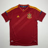 Autographed/Signed Fernando Torres Spain Red Soccer Futbol Jersey Beckett BAS COA #2
