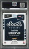 Graded 2025 Panini Instant Treveyon Henderson #SR37 Studio Rookies Auto /99 Rookie RC Football Card Authentic Auto PSA 10 Gem Mint