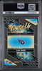 Graded 2025 Panini Mosaic Cam Ward #2 Light It Up Blue /99 Rookie RC Football Card PSA 10 Gem Mint