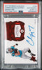 Graded 2017 Panini Flawless Christian McCaffrey #138 Ruby Autograph /20 Rookie RC Football Card PSA 10 Auto Gem Mint