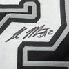 Framed Autographed/Signed Colson Montgomery 35x39 Chicago Black Baseball Jersey Beckett BAS COA