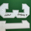 Framed Autographed/Signed Wilbert Montgomery 35x39 Philadelphia Green Football Jersey JSA COA by Hall of Fame Sports Memorabilia