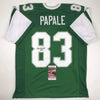 Autographed/Signed Vince Papale Philadelphia Green Football Jersey JSA COA by Hall of Fame Sports Memorabilia