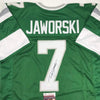 Autographed/Signed Ron Jaworski Philadelphia Green Football Jersey JSA COA by Hall of Fame Sports Memorabilia