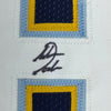 Framed Autographed/Signed Antonio Gates 35x39 Los Angeles LA Dark Blue Football Jersey Beckett BAS COA