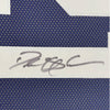 Framed Autographed/Signed Deion Sanders 35x39 Dallas Thanksgiving Day Football Jersey Beckett BAS COA