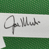 Framed Autographed/Signed Joe Klecko 35x39 New York Green Football Jersey Beckett BAS COA