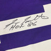 Autographed/Signed Fran Tarkenton HOF 86 Minnesota Purple Football Jersey JSA COA by Hall of Fame Sports Memorabilia
