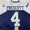 Autographed/Signed Dak Prescott Dallas Thanksgiving Day Football Jersey JSA COA by Hall of Fame Sports Memorabilia