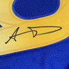 Autographed/Signed Aaron Donald Los Angeles LA Royal Blue Football Jersey Beckett BAS COA by Hall of Fame Sports Memorabilia