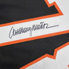 Autographed/Signed Anthony Munoz Cincinnati Black Football Jersey Beckett BAS COA by Hall of Fame Sports Memorabilia