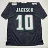 Autographed/Signed DeSean Jackson Philadelphia Black Football Jersey Beckett BAS COA by Hall of Fame Sports Memorabilia