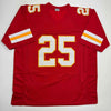 Autographed/Signed Jamaal Charles Kansas City Red Football Jersey JSA COA by Hall of Fame Sports Memorabilia