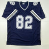 Autographed/Signed Jason Witten Dallas Dark Blue Football Jersey Beckett BAS COA by Hall of Fame Sports Memorabilia