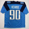 Autographed/Signed Jevon Kearse Tennessee Powder Blue Football Jersey JSA COA by Hall of Fame Sports Memorabilia