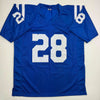 Autographed/Signed Jonathan Taylor Indianapolis Blue Football Jersey JSA COA by Hall of Fame Sports Memorabilia