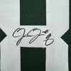 Autographed/Signed Josh Jacobs Green Bay Green Football Jersey Beckett BAS COA