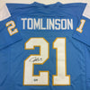 Autographed/Signed LaDainian Tomlinson San Diego Powder Blue Football Jersey JSA COA by Hall of Fame Sports Memorabilia