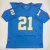 Autographed/Signed LaDainian Tomlinson San Diego Powder Blue Football Jersey JSA COA by Hall of Fame Sports Memorabilia