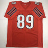 Autographed/Signed Mike Ditka Chicago Orange Football Jersey JSA COA by Hall of Fame Sports Memorabilia