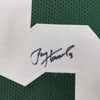 Autographed/Signed Paul Hornung Green Bay Green Stat Football Jersey JSA COA by Hall of Fame Sports Memorabilia