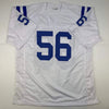 Autographed/Signed Quenton Nelson Indianapolis White Football Jersey JSA COA by Hall of Fame Sports Memorabilia