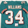 Autographed/Signed Ricky Williams Miami Teal Football Jersey PSA/DNA COA by Hall of Fame Sports Memorabilia