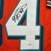 Autographed/Signed Ricky Williams Miami Orange Football Jersey JSA COA by Hall of Fame Sports Memorabilia