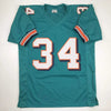 Autographed/Signed Ricky Williams Miami Teal Football Jersey PSA/DNA COA by Hall of Fame Sports Memorabilia