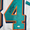 Autographed/Signed Ricky Williams Miami White Football Jersey JSA COA by Hall of Fame Sports Memorabilia
