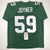 Autographed/Signed Seth Joyner Philadelphia Green Football Jersey JSA COA by Hall of Fame Sports Memorabilia