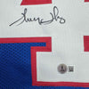 Autographed/Signed Thurman Thomas Buffalo Blue Football Jersey JSA COA by Hall of Fame Sports Memorabilia