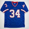 Autographed/Signed Thurman Thomas Buffalo Blue Football Jersey JSA COA by Hall of Fame Sports Memorabilia