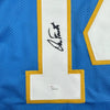 Autographed/Signed Dan Fouts San Diego Blue Football Jersey PSA/DNA COA by Hall of Fame Sports Memorabilia