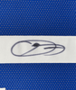 Framed Autographed/Signed Odell Beckham Jr. 35x39 New York Giants Blue Football Jersey JSA COA by Hall of Fame Sports Memorabilia