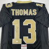 Autographed/Signed Michael Thomas New Orleans Black Football Jersey JSA COA by Hall of Fame Sports Memorabilia