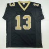 Autographed/Signed Michael Thomas New Orleans Black Football Jersey JSA COA by Hall of Fame Sports Memorabilia