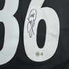 Autographed/Signed Hines Ward Pittsburgh Black Football Jersey Beckett BAS COA by Hall of Fame Sports Memorabilia
