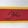 Autographed/Signed Tyreek Hill Kansas City White Football Jersey JSA COA by Hall of Fame Sports Memorabilia