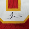 Autographed/Signed Tyreek Hill Kansas City Red Football Jersey Beckett BAS COA by Hall of Fame Sports Memorabilia
