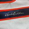 Autographed/Signed Dick Butkus Chicago White Football Jersey JSA COA by Hall of Fame Sports Memorabilia