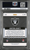 Graded 2025 Panini Revolution Ashton Jeanty #202 Green Astro /699 Rookie RC Football Card PSA 10 Gem Mint
