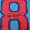 Framed Autographed/Signed Andy Van Slyke 35x39 St. Louis Blue Baseball Jersey JSA COA
