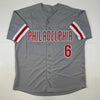 Autographed/Signed Ryan Howard Philadelphia Grey Baseball Jersey JSA COA