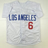 Autographed/Signed Steve Garvey Los Angeles LA White Baseball Jersey Beckett BAS COA by Hall of Fame Sports Memorabilia