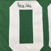 Autographed/Signed Robert Parish Boston Green Basketball Jersey JSA COA by Hall of Fame Sports Memorabilia